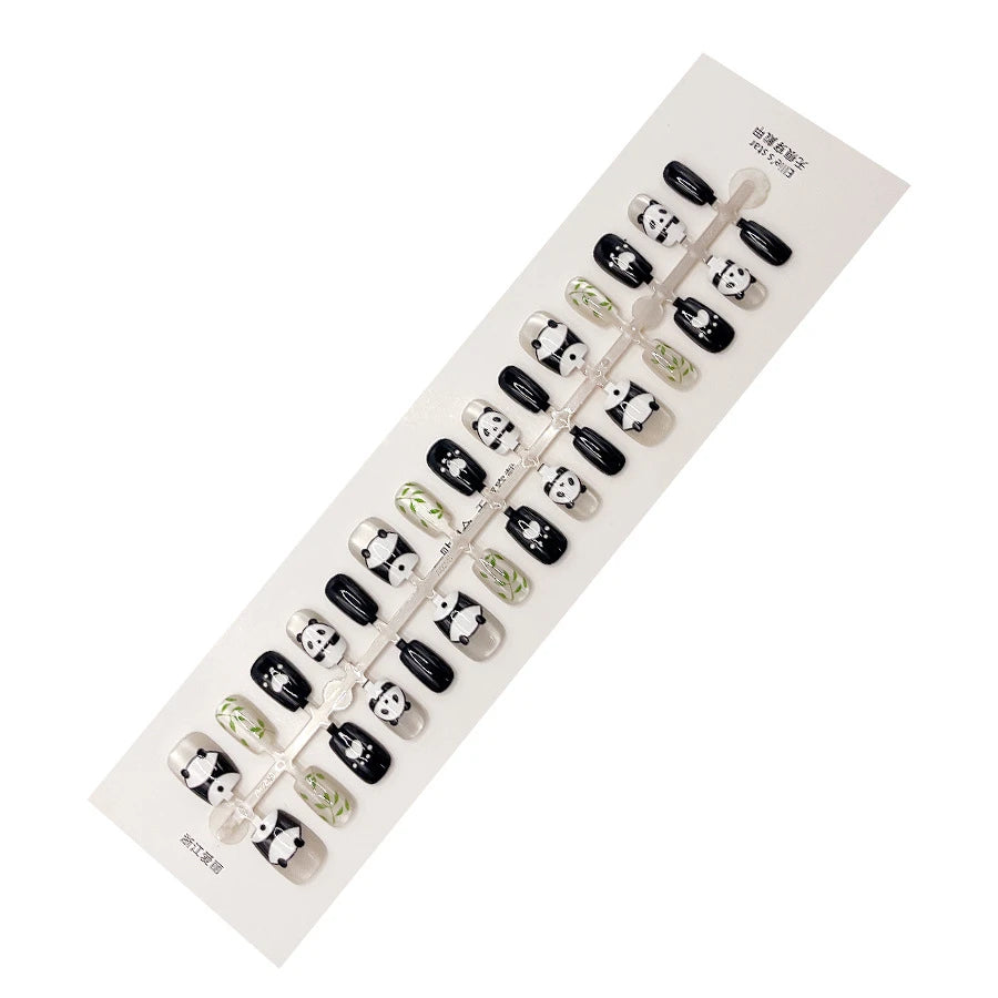 Chinese-style cartoon panda(A box of 30 pieces)