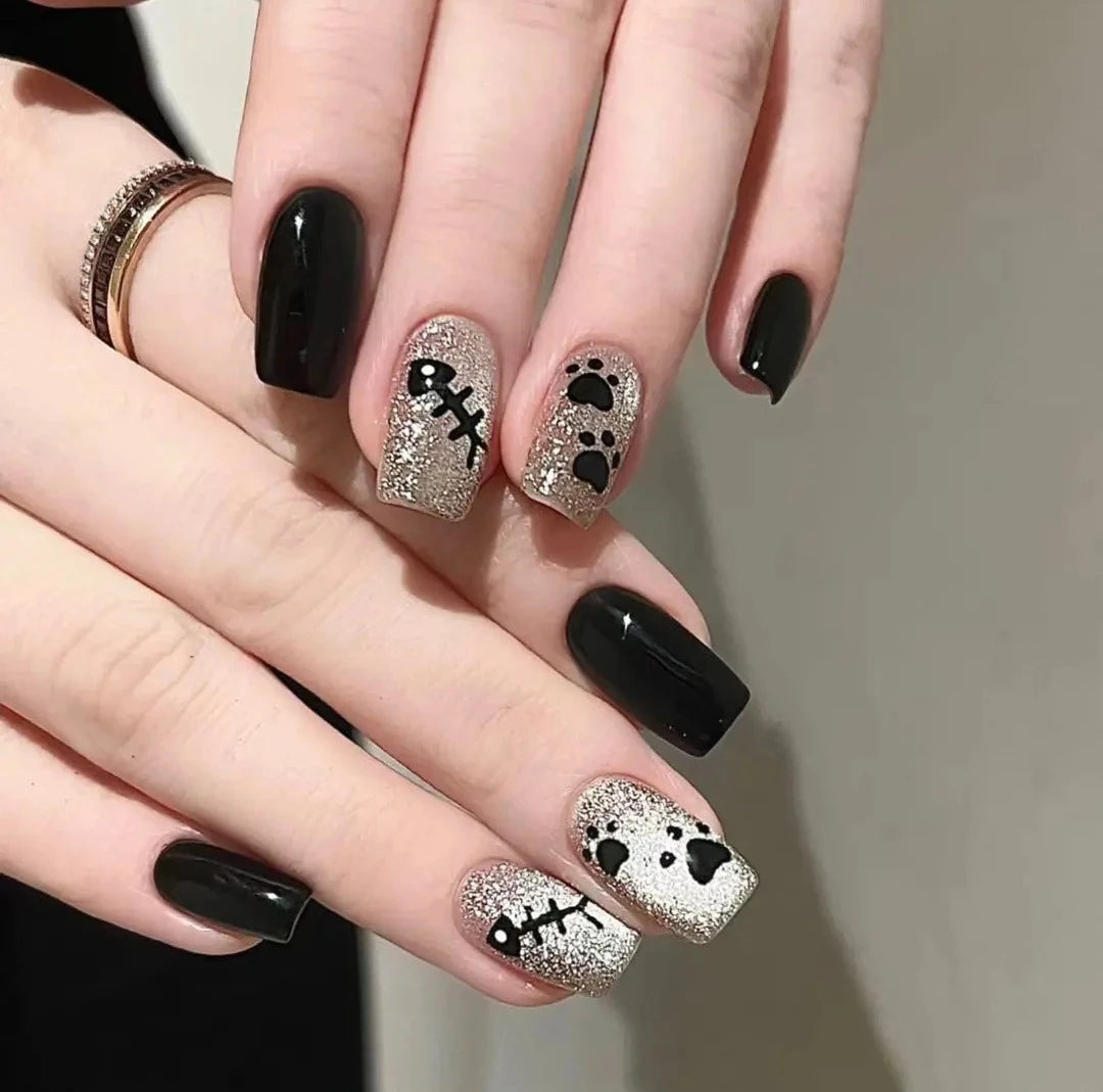 Cartoon nails(10 pieces per bag)