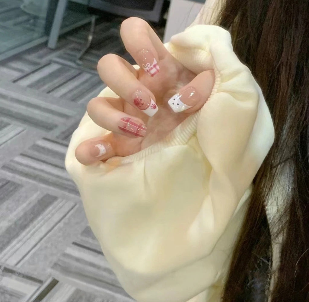 Cartoon nails(10 pieces per bag)