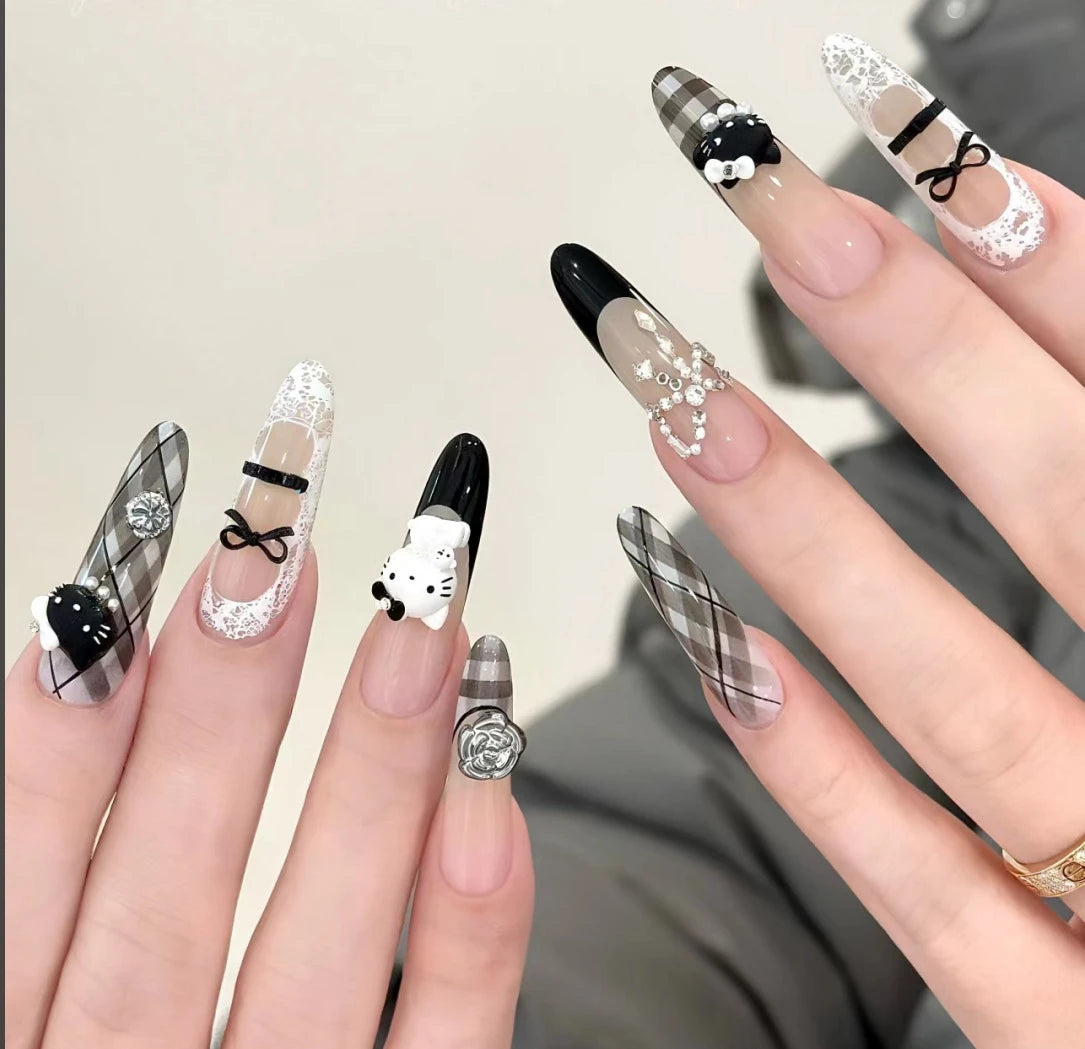 Cartoon nails(10 pieces per bag)